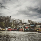 I've been freelancing here, on Eel Pie Island, for a couple of weeks.