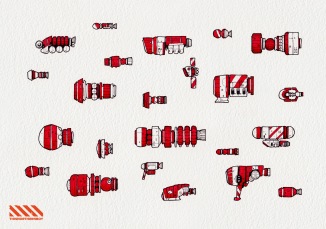 Red Spaceships